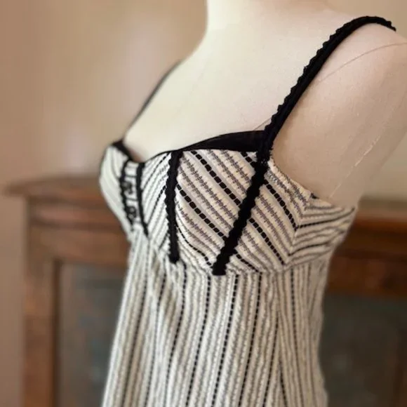 Vintage Betsey Johnson Parosol Tankini Swim Top